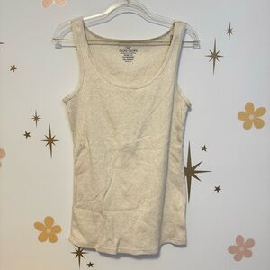 Women's Beige Tank Top